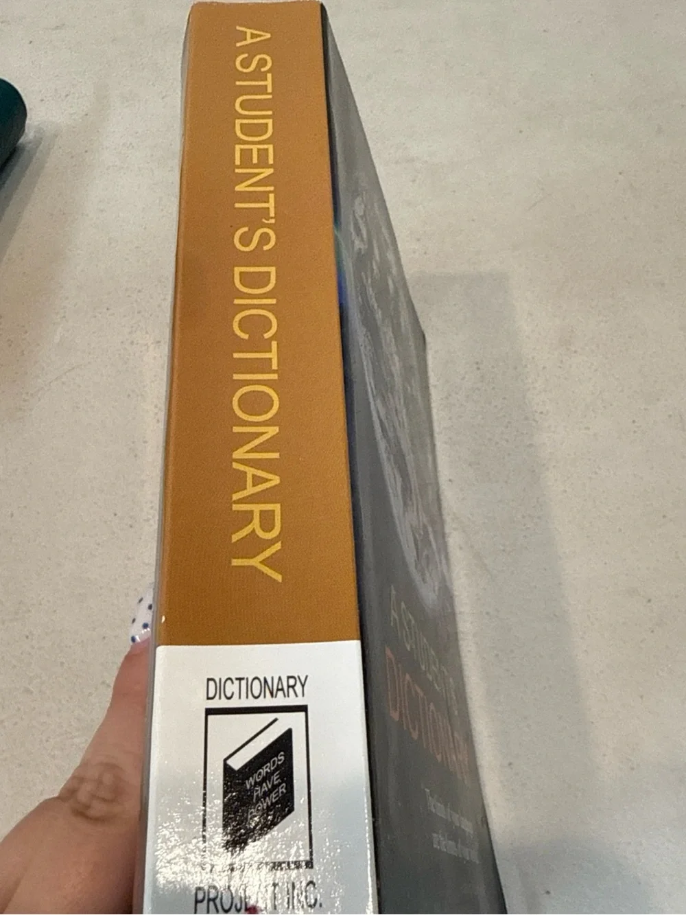 A student’s dictionary